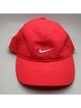 Nike Dri-Fit Infant Baby Baseball Cap Hat Neon Pink Adjustable Sports Logo
